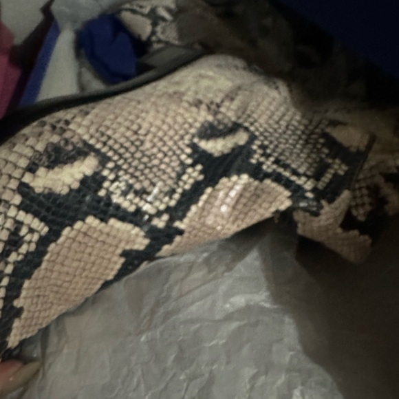 Stuart weitzman snakeprint 5050 boots nwb 5.5 - Picture 3 of 7